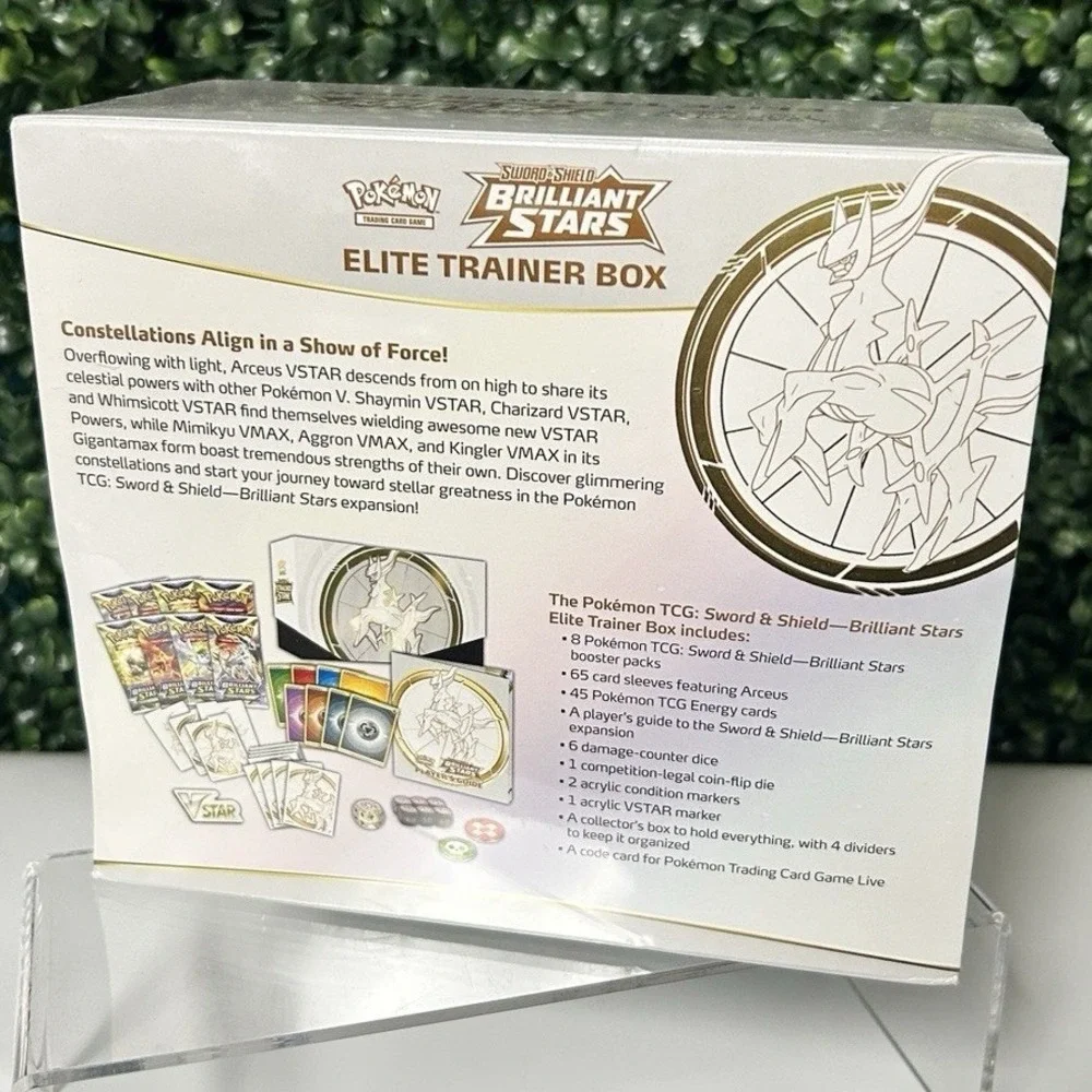 Pokemon TCG‎ SWSH Brilliant Stars Elite Trainer Box SEALED